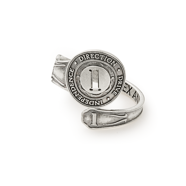 Number 1 Spoon Ring
